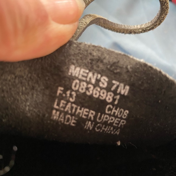 Black Leather Sperry’s - Picture 4 of 4